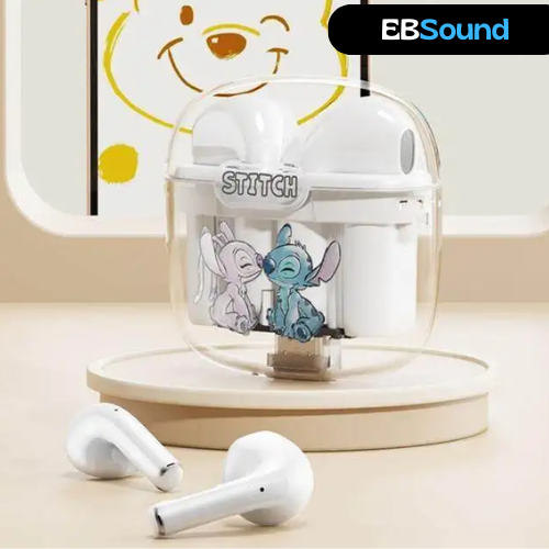 DisneySound DB6 – Stitch & Winnie Bluetooth Earbuds