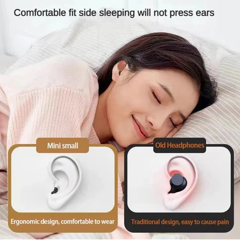 SleepWave TWS – Invisible HiFi Bluetooth Earbuds