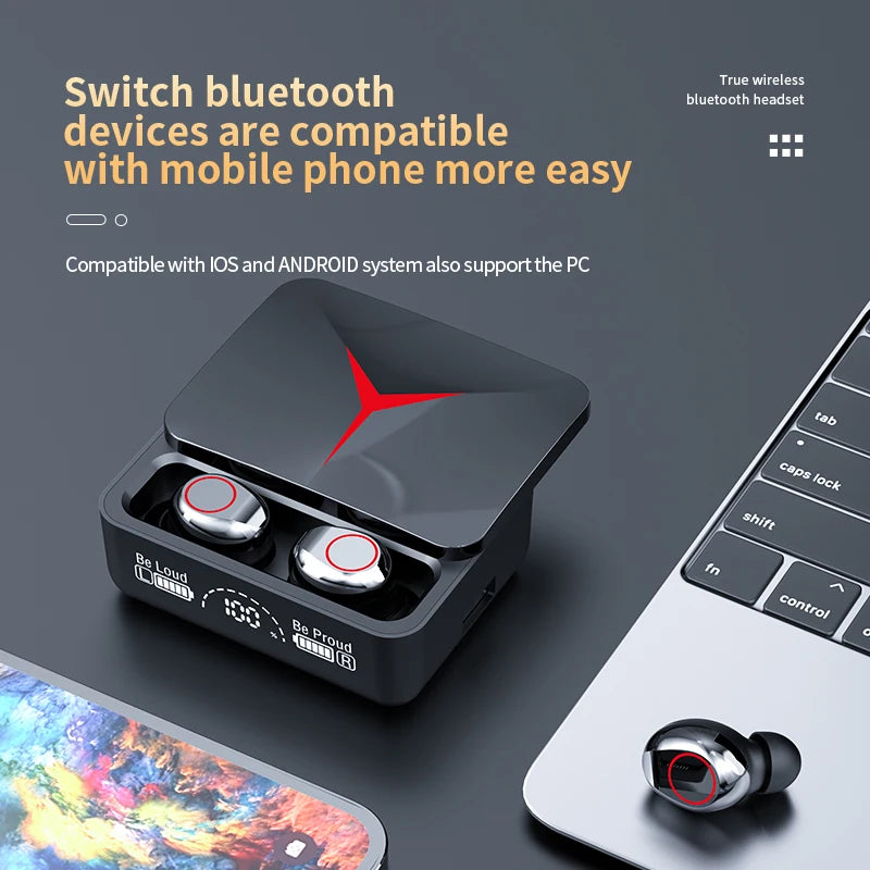 GameFit TWS 5.3 – HiFi Sport Wireless Earbuds