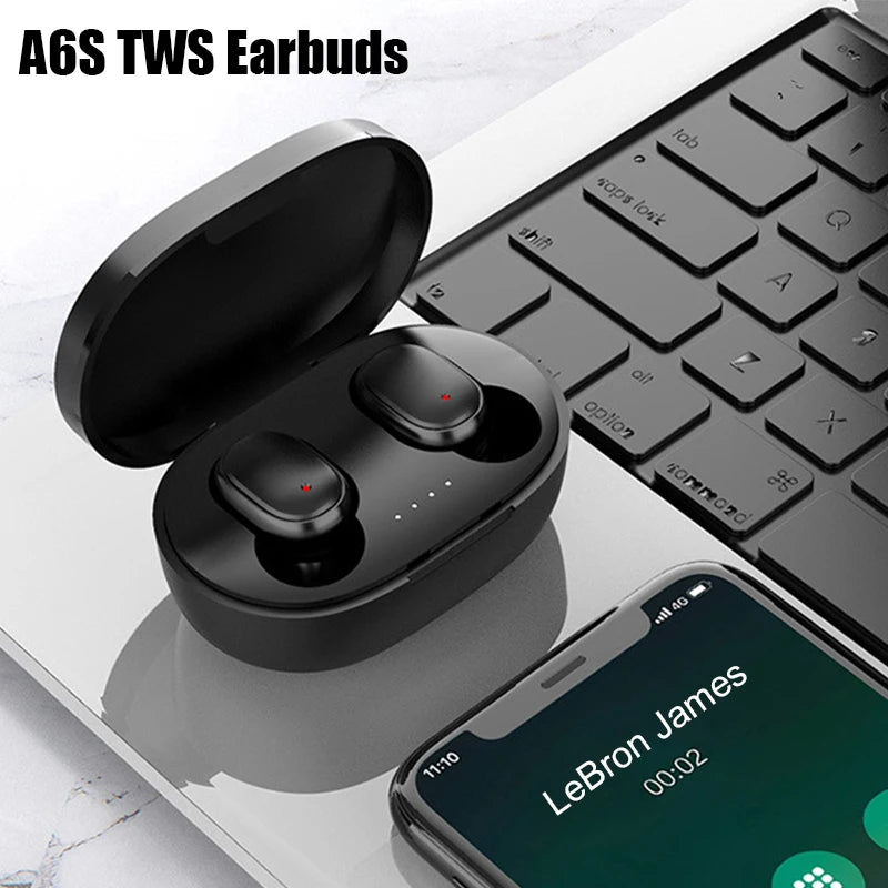 AeroTune A6S – Wireless Noise-Cancelling Earbuds