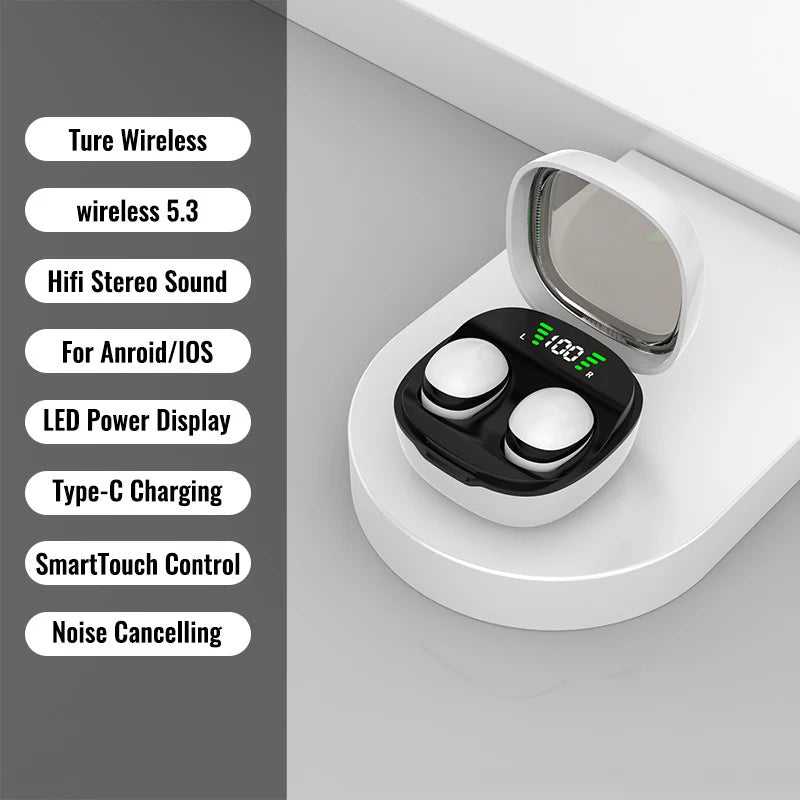 SleepWave TWS – Invisible HiFi Bluetooth Earbuds